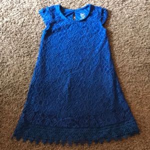 Wonder Nation Beautiful Vibrant Blue Dress